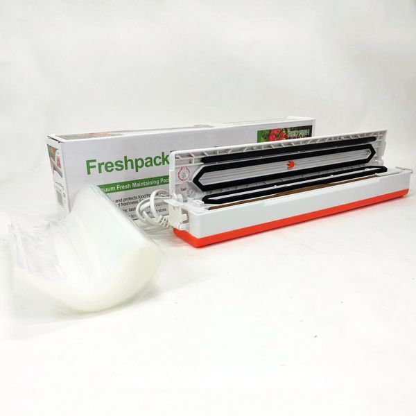 Вакууматор Freshpack Pro вакуумный упаковщик еды, бытовой. Цвет: оранжевый ws53423-1 фото