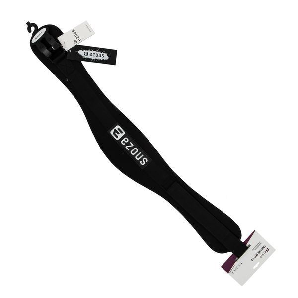 Пояс атлетический текстильный EZOUS LIFTING BELT O-06 спинка-15см размер S-L черный O-06 фото