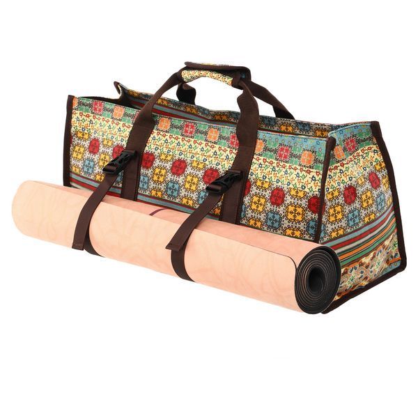 Сумка для йоги SP-Sport DoYourYoga Yoga bag FI-6971-3 бежевый-голубой FI-6971-3 фото