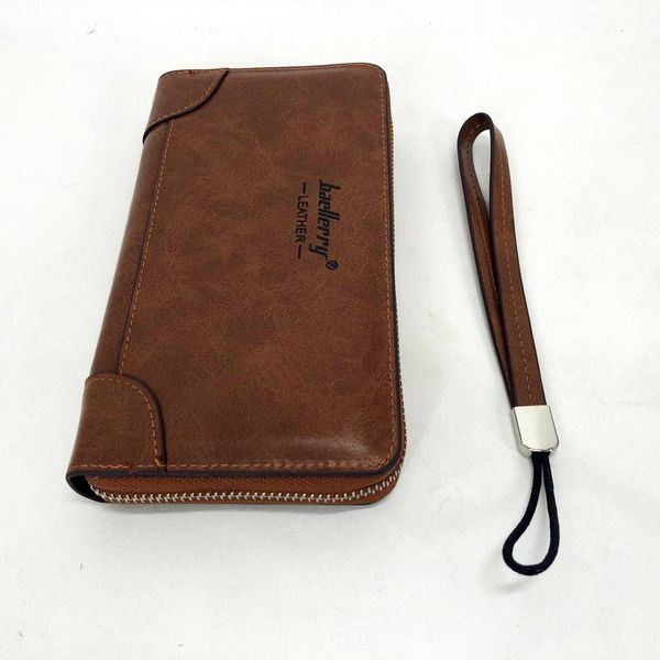 Гаманець шкіряний чоловічий Baellerry leather brown, чоловічий гаманець для карток. Колір: коричневий ws13448 фото