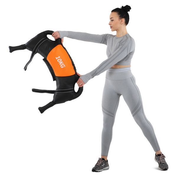 Мешок Болгарский Bulgarian bag Zelart TA-7826-10 вес-10кг черный-оранжевый TA-7826-10 фото