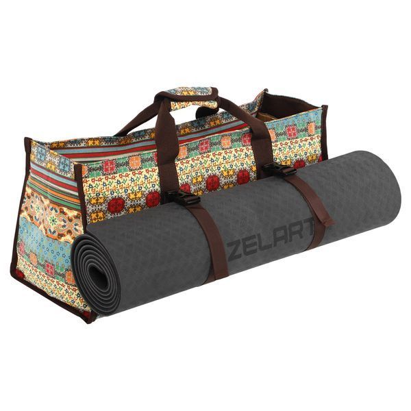Сумка для йоги SP-Sport DoYourYoga Yoga bag FI-6971-3 бежевый-голубой FI-6971-3 фото