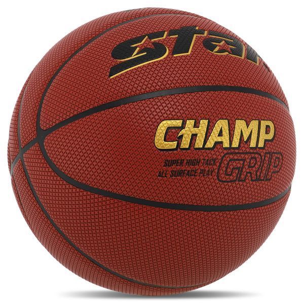 Мяч баскетбольный STAR CHAMP GRIP BB4277C размер 7 цвета в ассортименте BB4277C фото