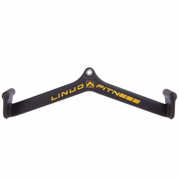Рукоятка для тяги со средним хватом Mide Grip нескользящее покрытие LINUO FITNESS TA-3700-50 61см черный TA-3700-50 фото