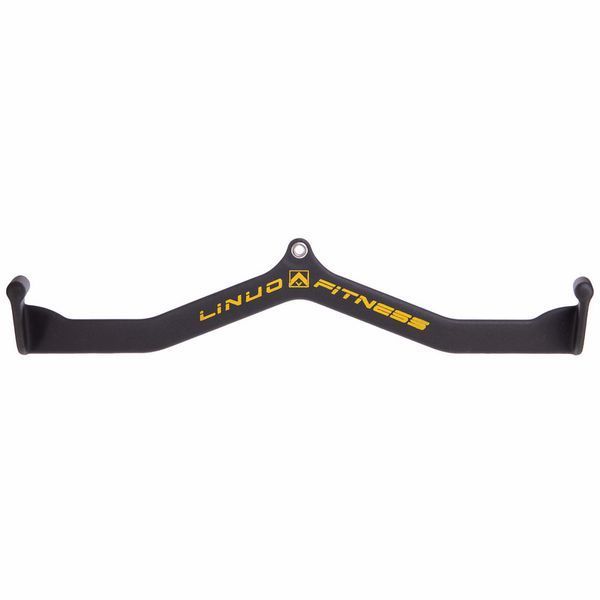 Рукоятка для тяги с широким хватом Wide Grip нескользящее покрытие LINUO FITNESS TA-3700-74 80см черный TA-3700-74 фото