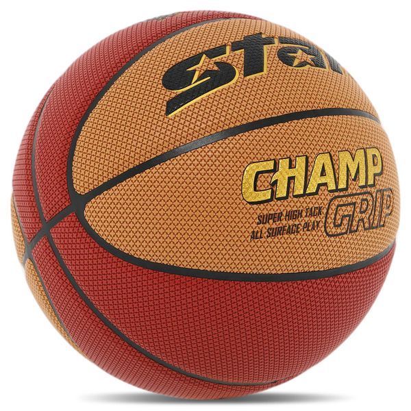 Мяч баскетбольный STAR CHAMP GRIP BB4277C размер 7 цвета в ассортименте BB4277C фото