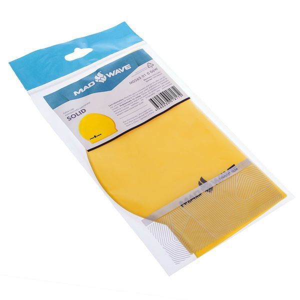 Шапочка для плавания латексная для взрослых MadWave SOLID M056501 цвета в ассортименте M056501 фото