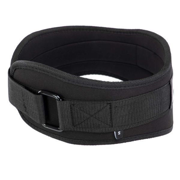 Пояс атлетический текстильный EZOUS LIFTING BELT O-06 спинка-15см размер S-L черный O-06 фото