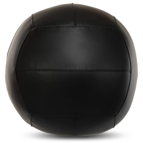 Мяч набивной медицинский для кроссфита WALL BALL LiveUp LP8103-12 12кг черный LP8103-12 фото