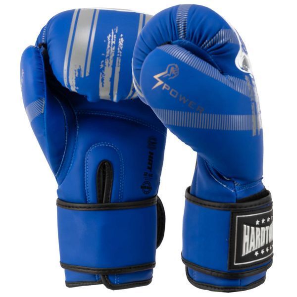 Перчатки боксерские на липучке PU HARD TOUCH BO-5230 10-14унций цвета в ассортименте 14 унции BO-5230 фото