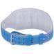 Пояс атлетический кожаный Zelart SB-165103 спинка-15см размер-XS-XXL синий SB-165103 фото 2