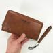 Гаманець шкіряний чоловічий Baellerry leather brown, чоловічий гаманець для карток. Колір: коричневий ws13448 фото 8
