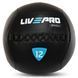 Мяч набивной медицинский для кроссфита WALL BALL LiveUp LP8103-12 12кг черный LP8103-12 фото 1