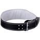 Пояс атлетический кожаный Zelart SB-165085 спинка-10см размер-XS-XXL черный SB-165085 фото 1