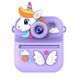 Дитячий фотоапарат миттєвого друку S11 Purple ws96938 фото 1