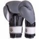 Перчатки боксерские на липучке кожаные UFC PRO Training UHK-69995 16унций серый-черный UHK-69995 фото 2