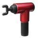 Аккумуляторный массажер Fascial Gun KH-320 портативный ручной ударный мышечный пистолет 4 насадки красный ws15677-2 фото 12
