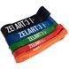 Гума петля для підтягувань та тренувань стрічка силова Zelart POWER BANDS FI-0889-2 11-29кг червоний FI-0889-2 фото 14
