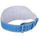 Пояс атлетический кожаный Zelart SB-165103 спинка-15см размер-XS-XXL синий SB-165103 фото 1