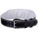Пояс атлетический кожаный Zelart SB-165085 спинка-10см размер-XS-XXL черный SB-165085 фото 2