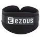 Пояс атлетический текстильный EZOUS LIFTING BELT O-06 спинка-15см размер S-L черный O-06 фото 3