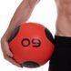 Медбол мяч медицинский Medicine Ball Zelart FI-2620-9 9кг красный-черный FI-2620-9 фото 5