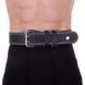 Пояс атлетический кожаный Zelart SB-165085 спинка-10см размер-XS-XXL черный SB-165085 фото 9