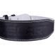 Пояс атлетический кожаный Zelart SB-165085 спинка-10см размер-XS-XXL черный SB-165085 фото 5