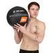 Мяч набивной медицинский для кроссфита WALL BALL Zelart TA-7822-9 вес-9кг черный TA-7822-9 фото 8