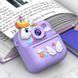 Дитячий фотоапарат миттєвого друку S11 Purple ws96938 фото 3