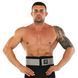 Пояс атлетический текстильный EZOUS LIFTING BELT ARMOR O-03 спинка-17см размер S-L черный-серый O-03 фото 15