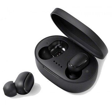 Наушники беспроводные блютуз TWS MiPods A6S True, беспроводные наушники для смартфона,. Цвет: черный ws39832 фото