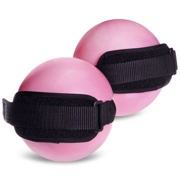 Мяч утяжеленный с манжетом PRO-SUPRA WEIGHTED ENERGY BALL 030-1_5LB 11см розовый 030-1_5LB фото