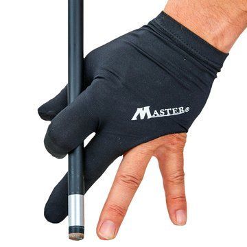 Перчатка бильярдная MASTER KS-0500 1 шт черный KS-0500 фото
