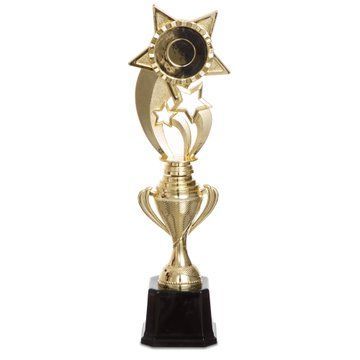 Фигура наградная эмблемоноситель SP-Sport Звезды JZ-19907C высота 34см золото JZ-19907C фото
