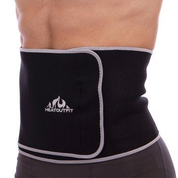 Пояс для похудения из композитной ткани Nano Hot Silver HEATOUTFIT ST-2148-L размер 110смх23смх3мм черный ST-2148-L фото