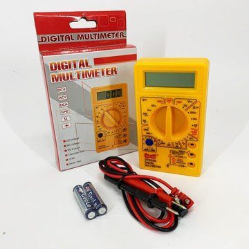 Мультиметр HAOYUE DT830D yellow ws34768 фото