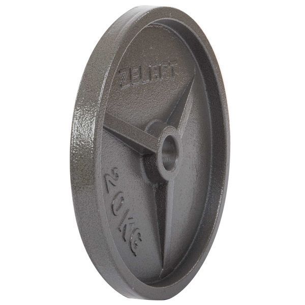 Блины диски стальные окрашенные Zelart TA-7792-20 52мм 20кг серый TA-7792-20 фото