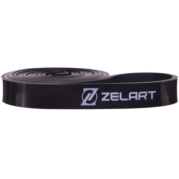 Резина петля для подтягиваний и тренировок лента силовая Zelart POWER LOOP FI-2606-2 16-32кг черный FI-2606-2 фото