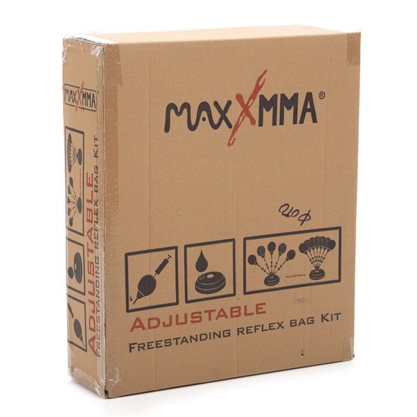 Груша боксерская напольная скоростная с водоналивным основанием MAXXMMA RAB02-A 124-156см черный RAB02-A фото