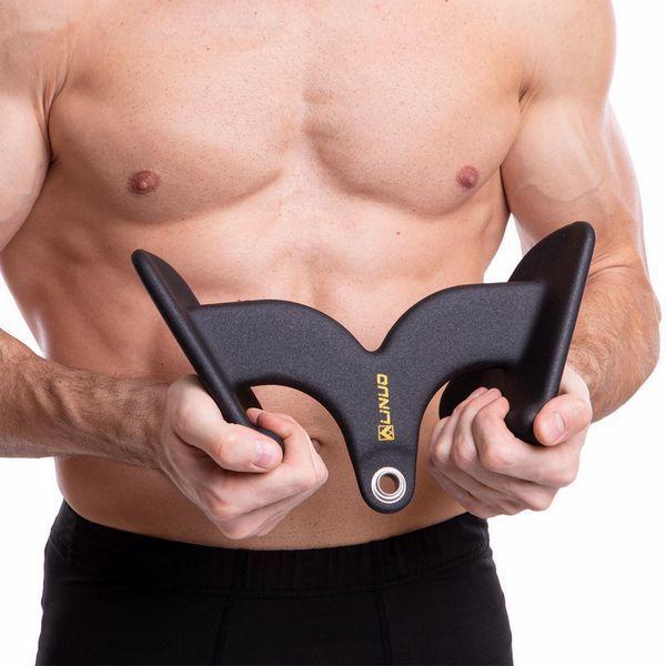 Рукоятка для тяги c узким хватом V-Bar нескользящее покрытие LINUO FITNESS SC-3704-31 31см черный SC-3704-31 фото