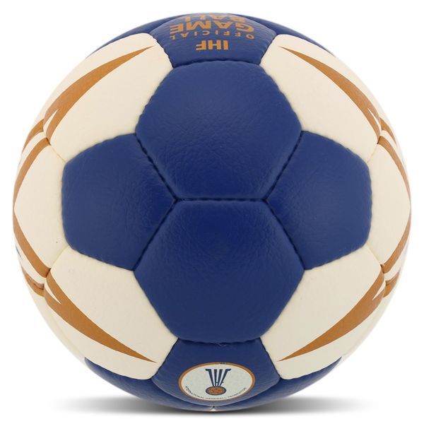 Мяч гандбольный MOLTEN IHF Official game ball H2X5001 размер 2 синий H2X5001 фото