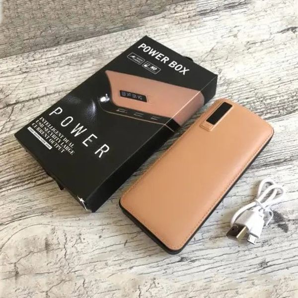 Портативное Зарядное Устройство Павербанк 50000 mAh 3хUSB Power Bank Smart Tech. Цвет: бежевый ws64443 фото