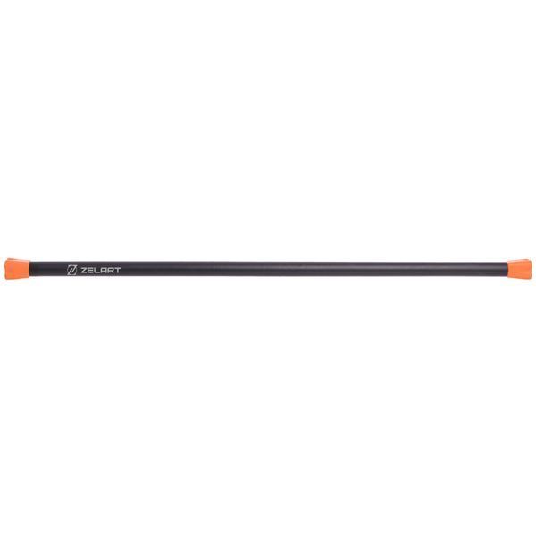 Бодибар Body Bar Zelart FI-1251-7 вес 7кг черный-оранжевый FI-1251-7 фото