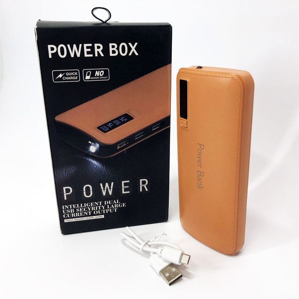 Портативное Зарядное Устройство Павербанк 50000 mAh 3хUSB Power Bank Smart Tech. Цвет: бежевый ws64443 фото
