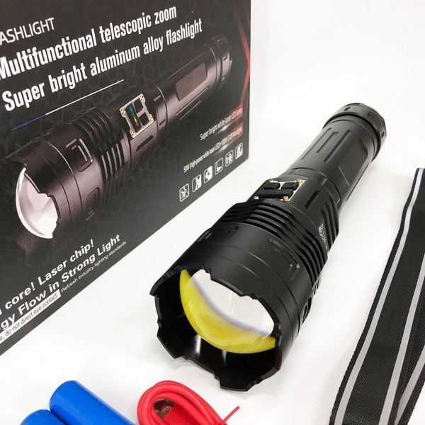 Фонарь аккумуляторный BL-S011 PM50-TG-COB power bank, Фонарик светодиодный ручной портативный ws84675 фото