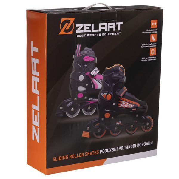 Роликовые коньки раздвижные Zelart Z-2918 р. XS (29-32) Z-2918 фото