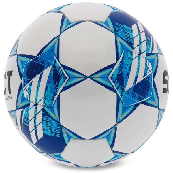 Мяч футбольный SELECT FUSION V23 FUSION-4WB №4 белый-синий FUSION-4WB фото