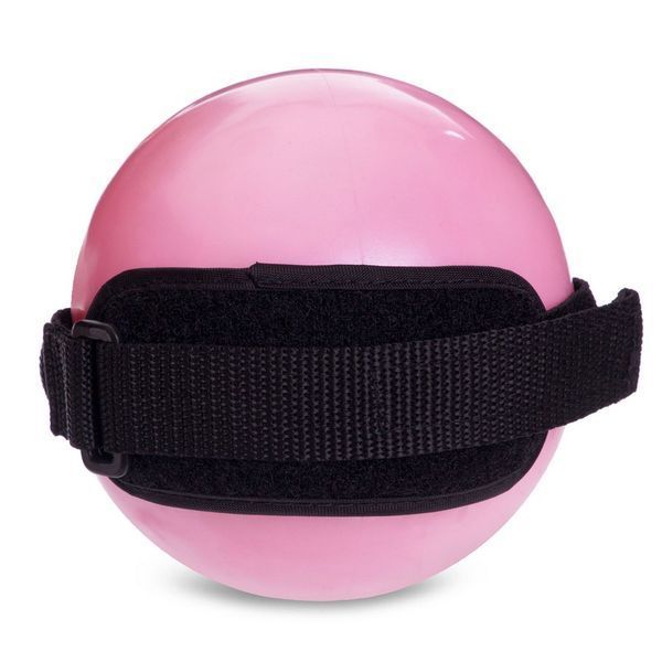 Мяч утяжеленный с манжетом PRO-SUPRA WEIGHTED ENERGY BALL 030-1_5LB 11см розовый 030-1_5LB фото