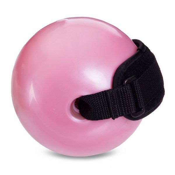 Мяч утяжеленный с манжетом PRO-SUPRA WEIGHTED ENERGY BALL 030-1_5LB 11см розовый 030-1_5LB фото